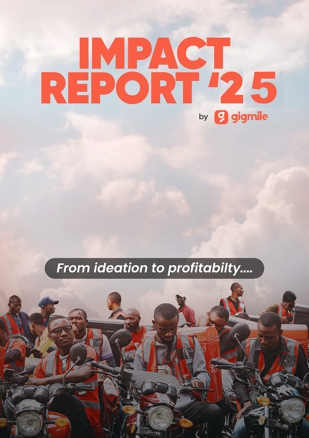 Gigmile 2025 Impact Report Cover